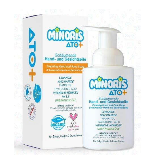 Minoris ATO+ Foaming Hand & Face Soap 300ml
