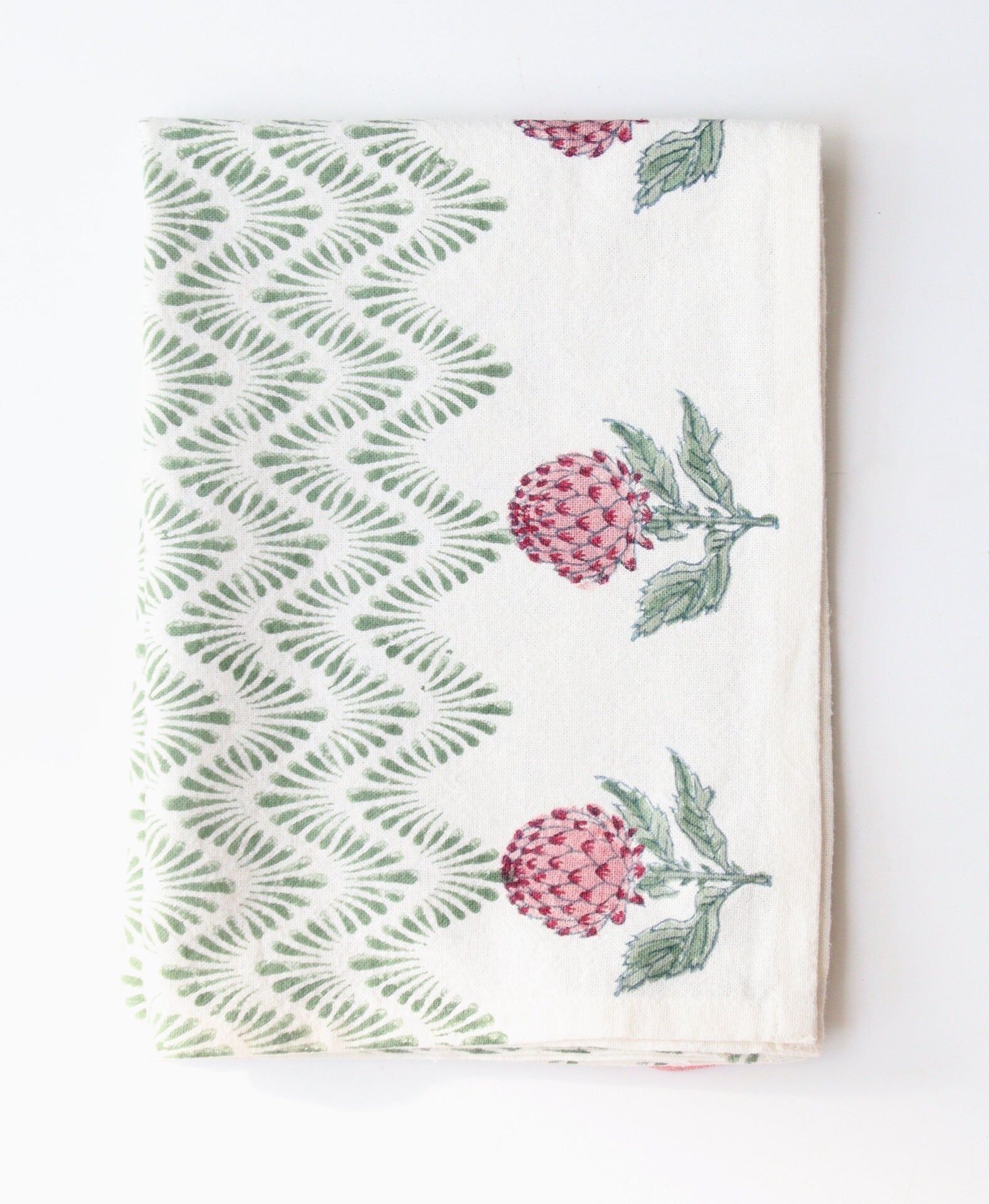 Geschirrtuch | Waves Artischockengrün