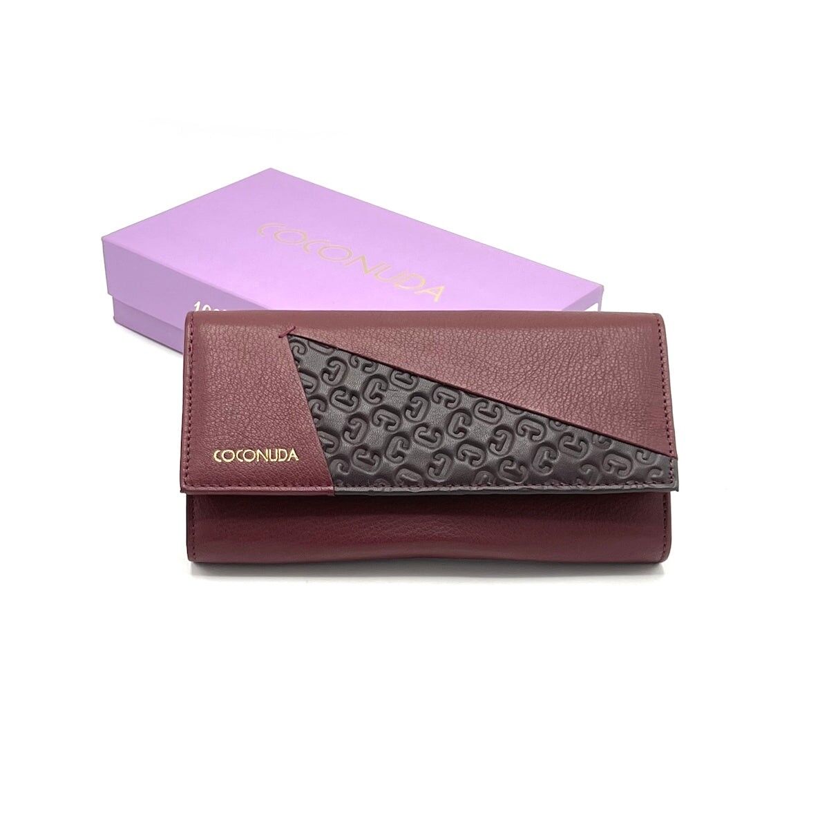 Damen-Geldbörse aus echtem Leder, Coconuda, Art.PDK520-70