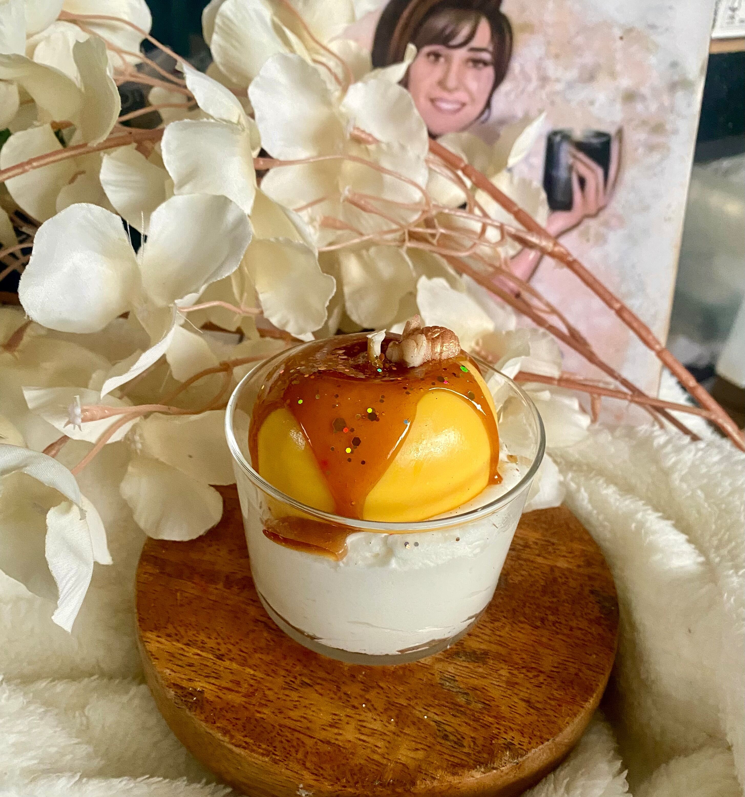 🍯 Gourmet Apple Honey Candle 🍎