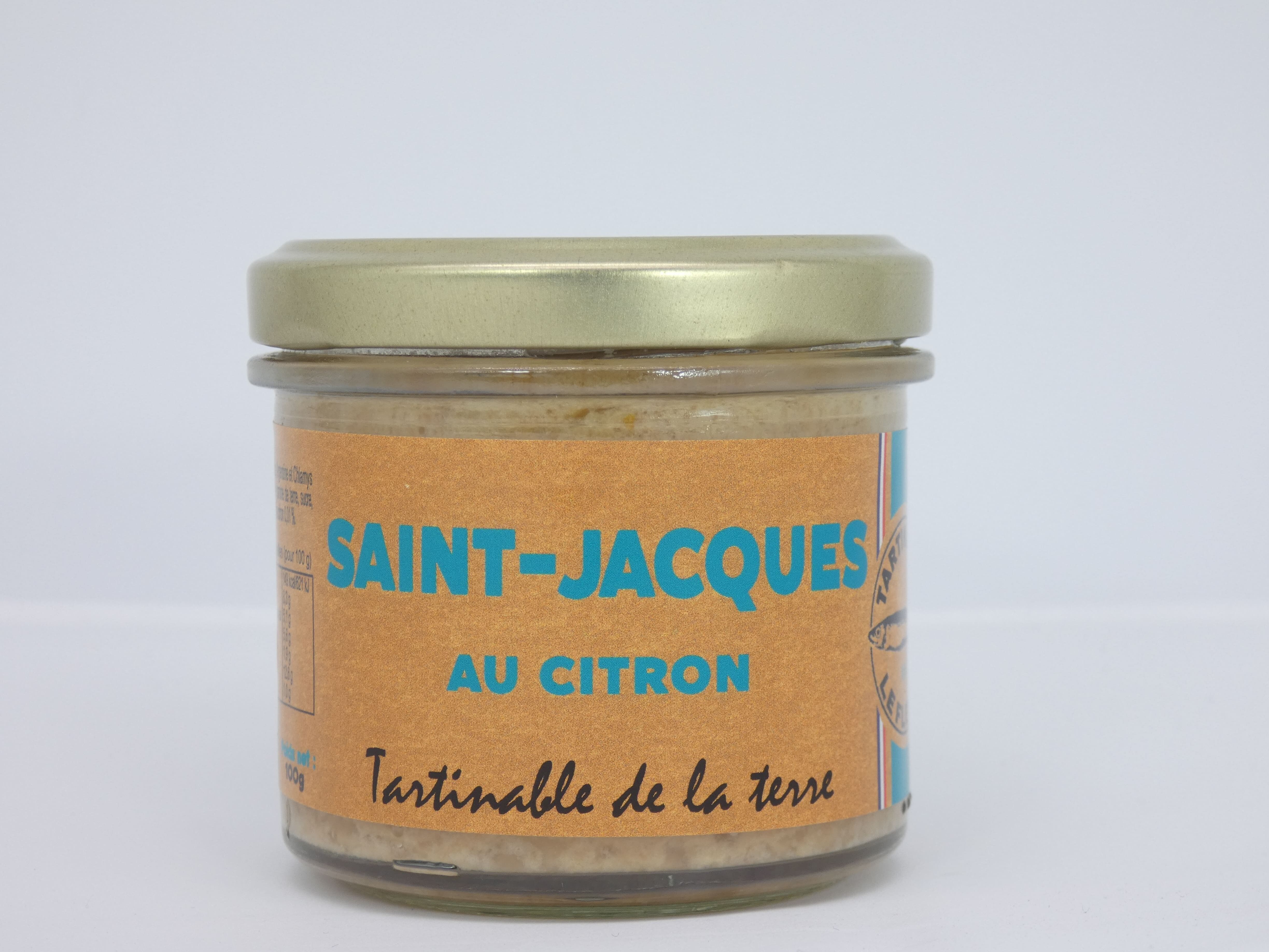 Scallop rillettes with lemon