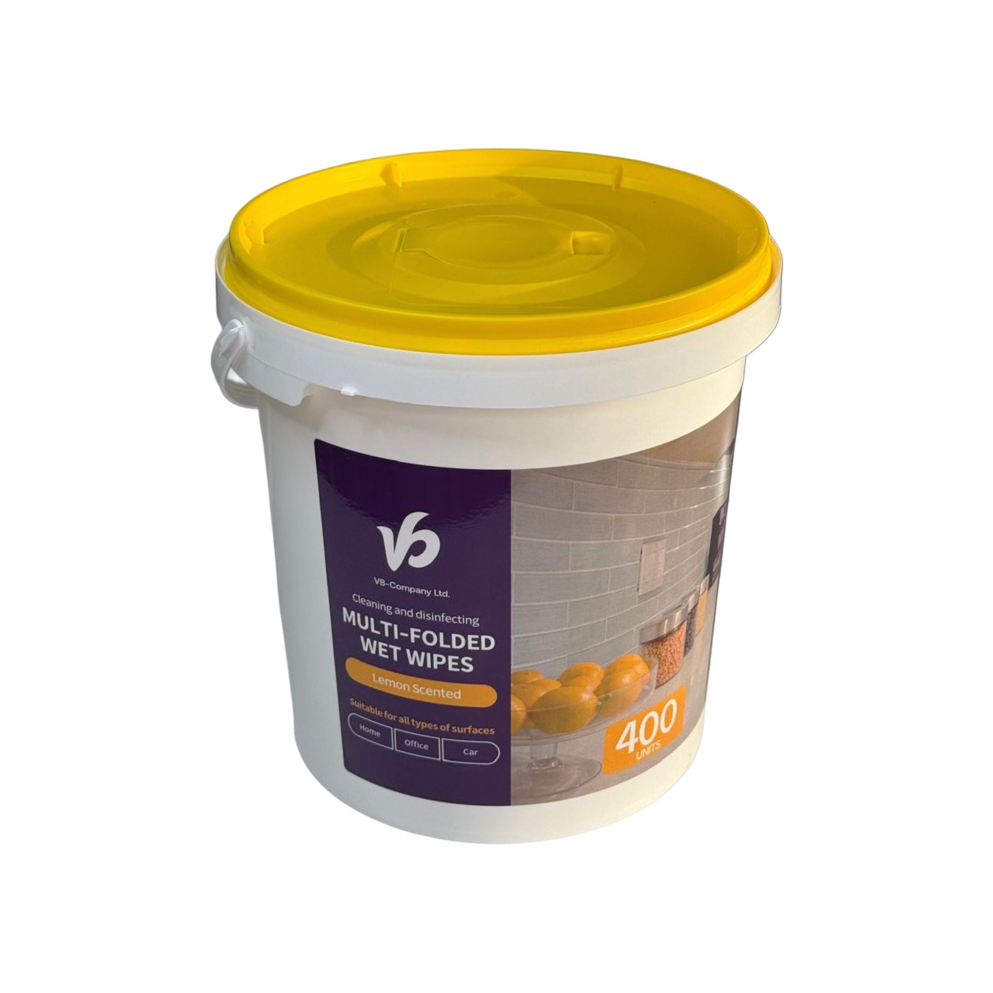 Salviettine umidificate per la pulizia VB-Company - Lemon Fresh