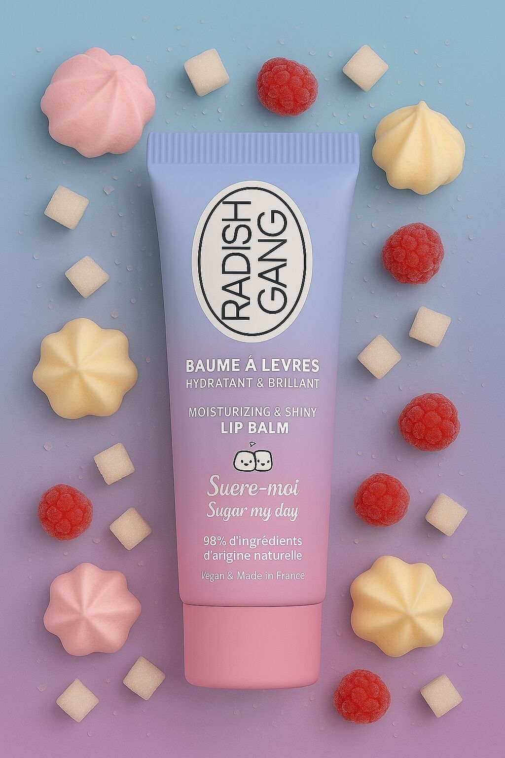 SUGAR MY DAY - Baume à lèvres hydratant - transparent