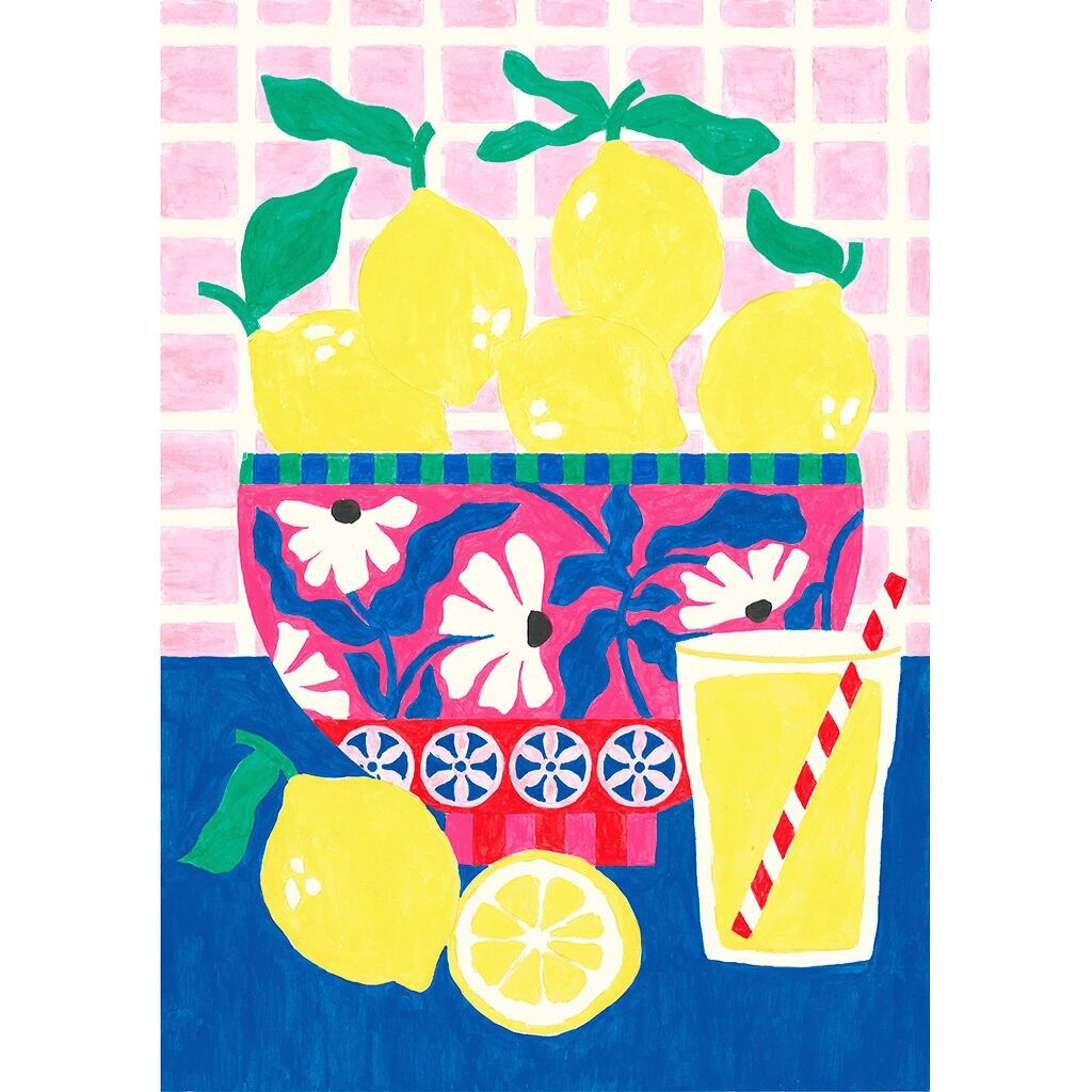 Peinture au numero / La Limonade Malen-nach-Zahlen-Set