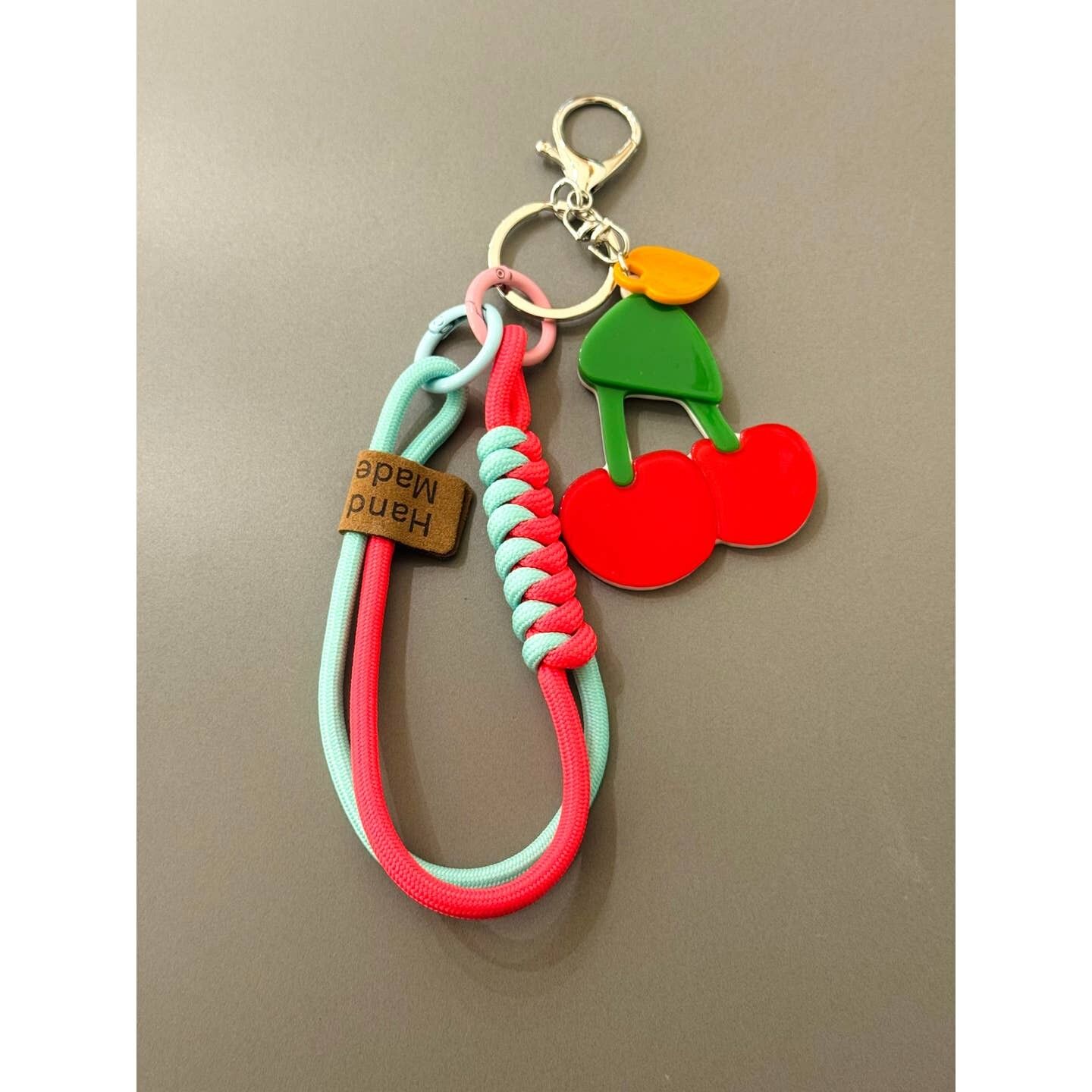 Cherry Keychain & Handbag Accessory 