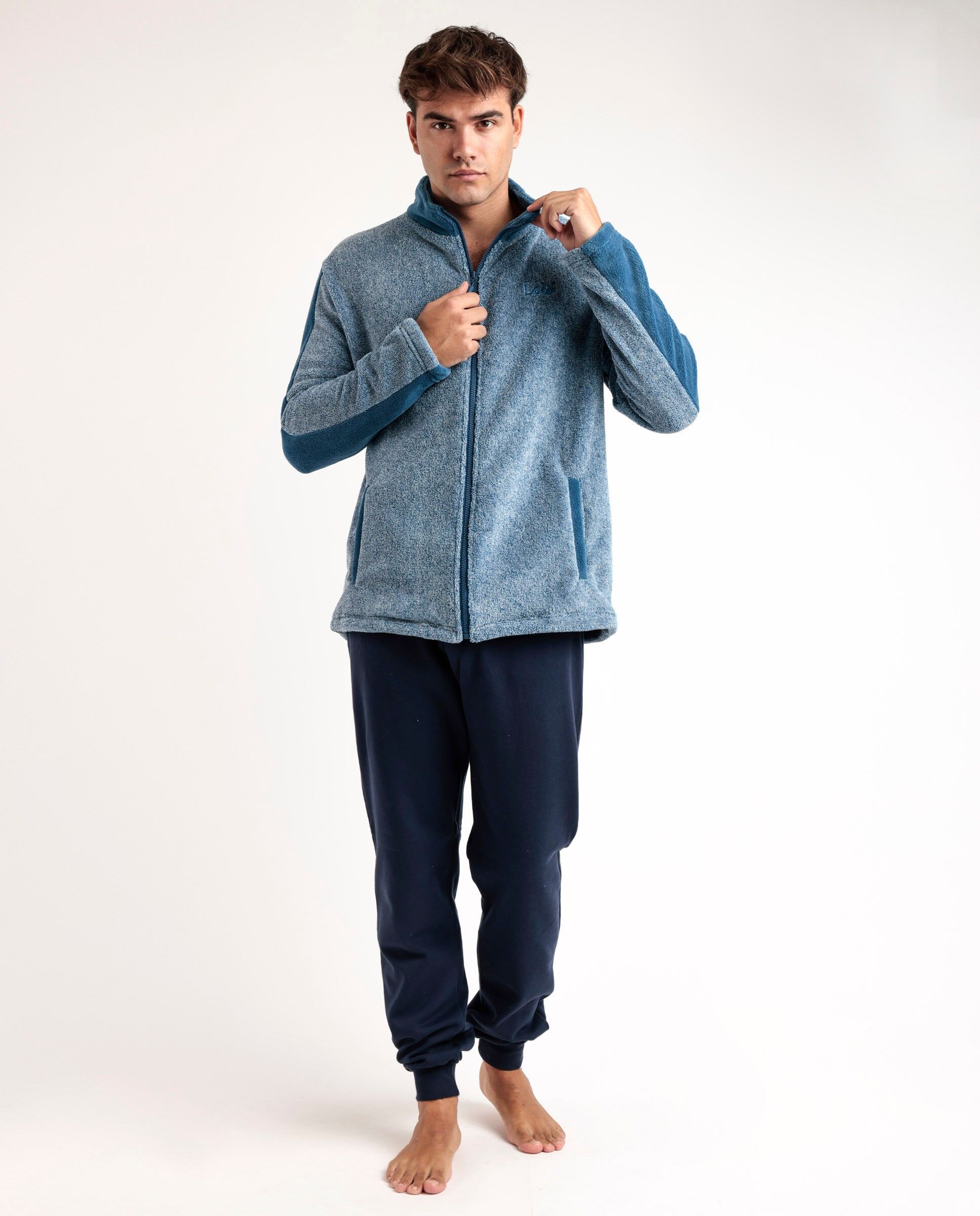 Vestaglia calda texana a maniche lunghe da uomo LOIS