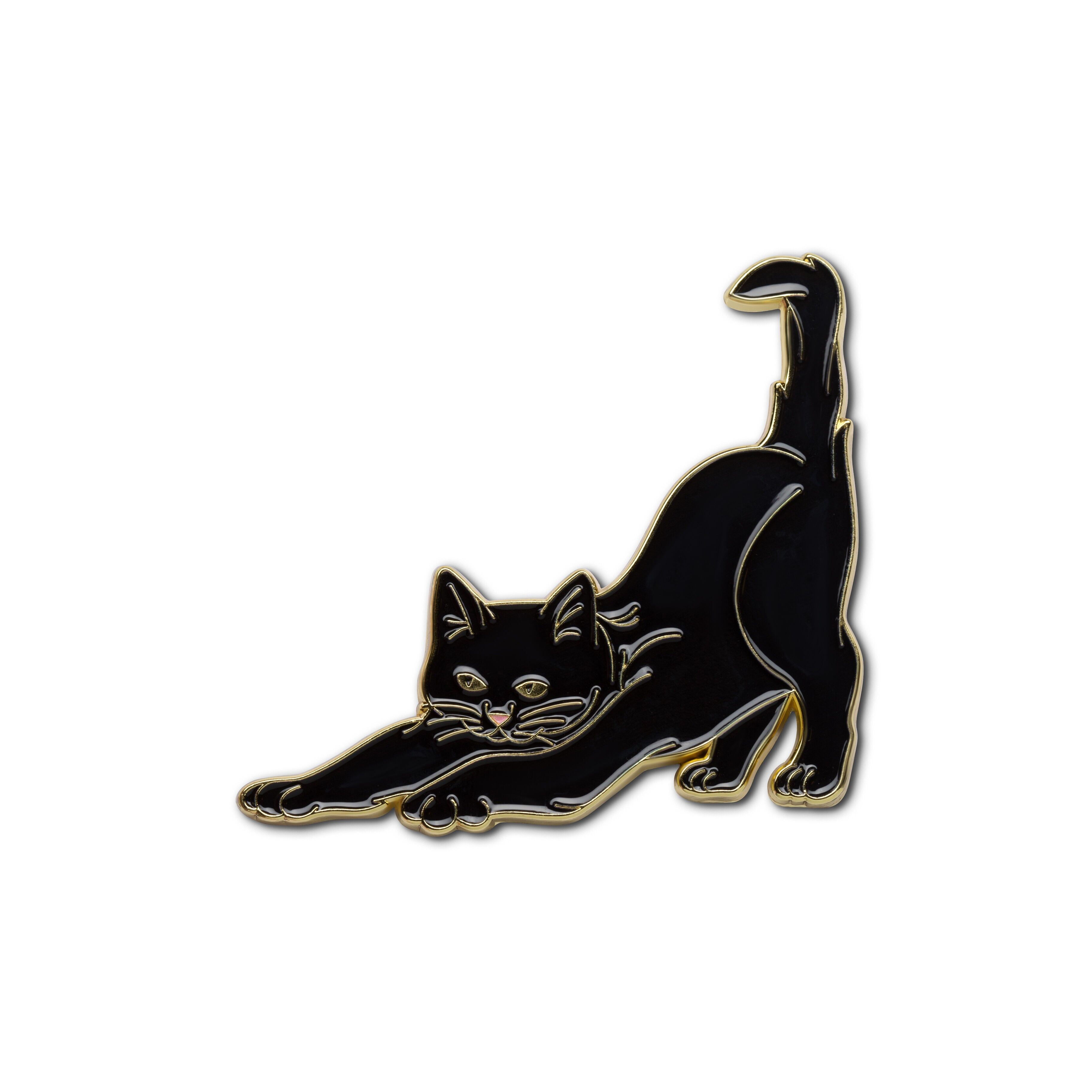 Aimant « Chat qui s'étire »