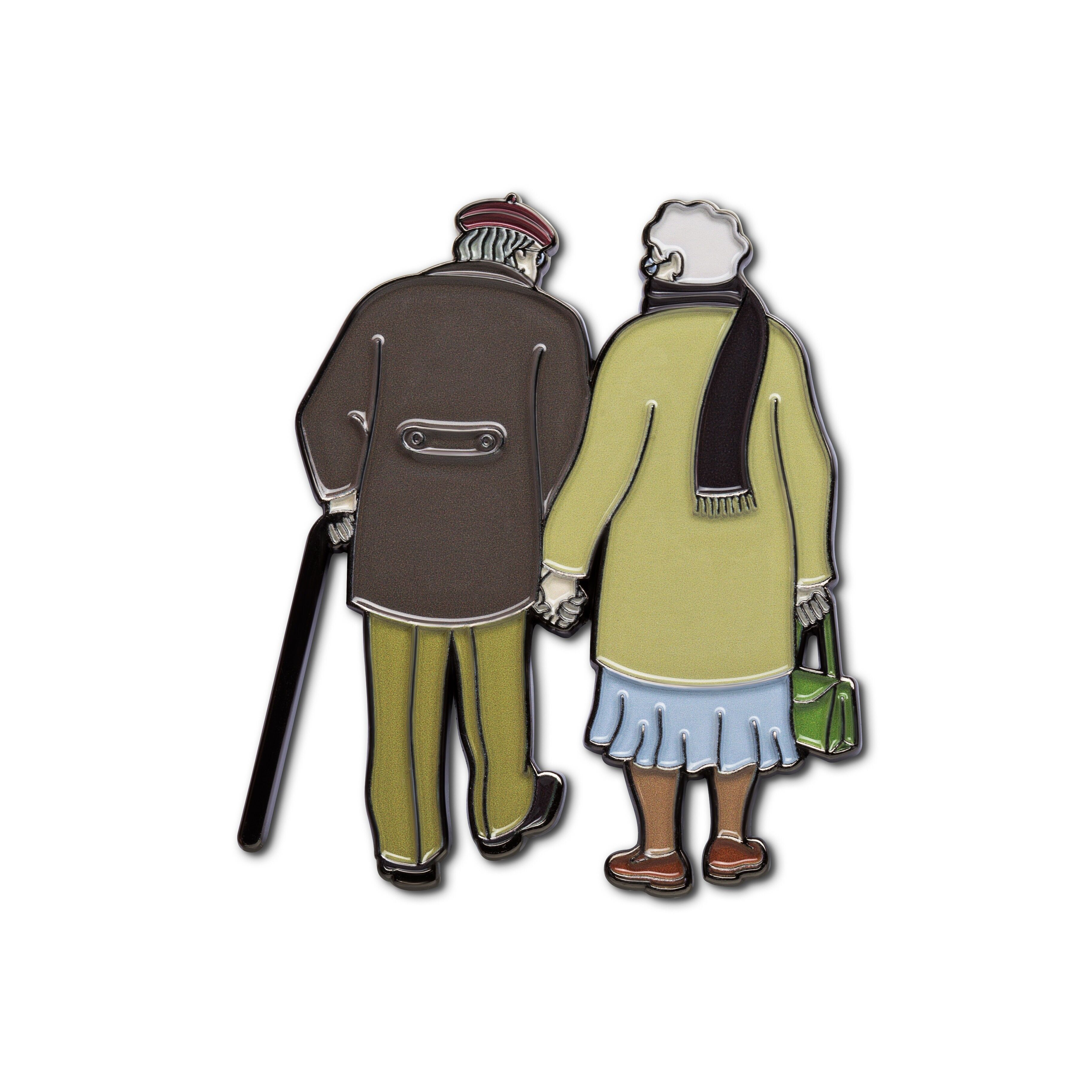 Magnet "Timeless Lovebirds"