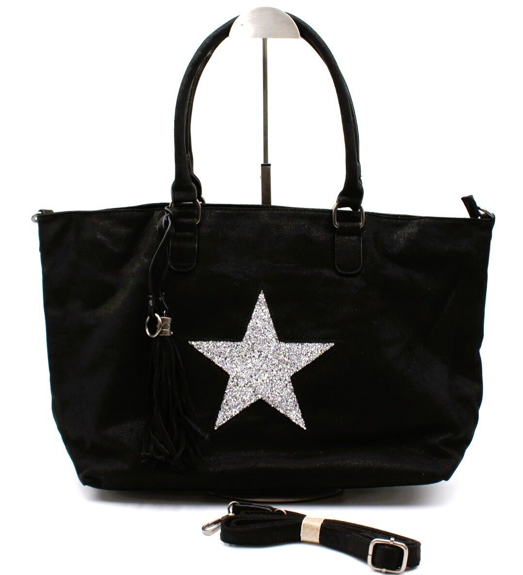 Tragetasche mit Strassstern