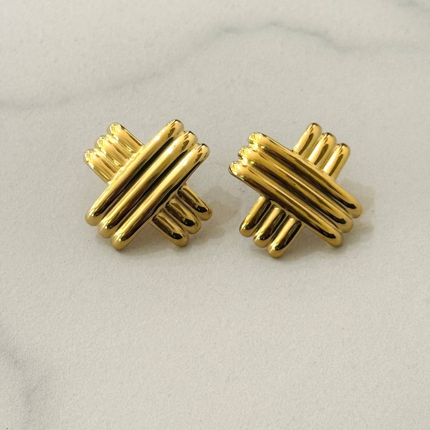 Band Aid Stud Earrings  