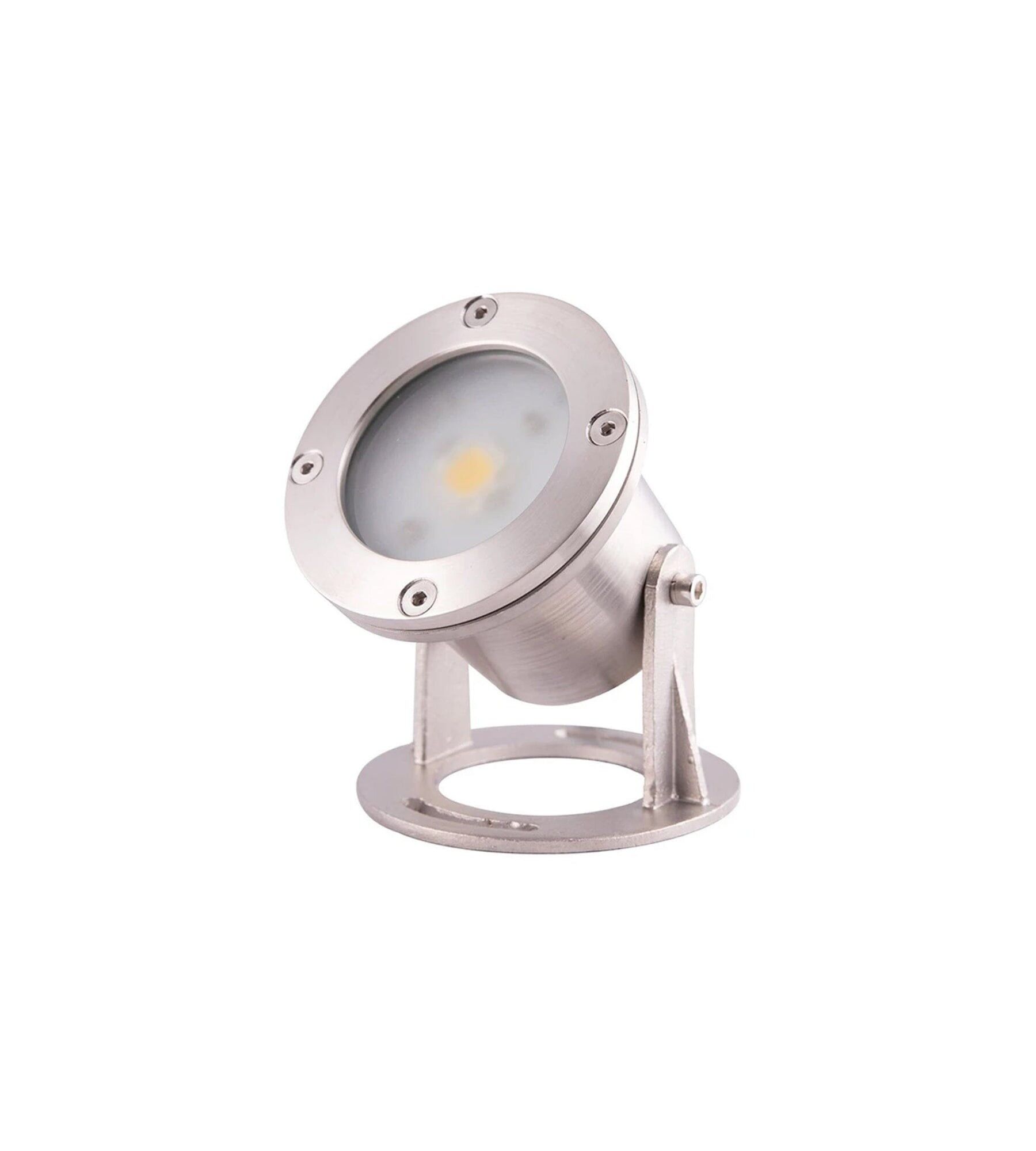 Spot Led Fontaine Immergeable SF3BC–ET - 12V AC/DC - Blanc Chaud 3500K° - 550 lumens - IP68