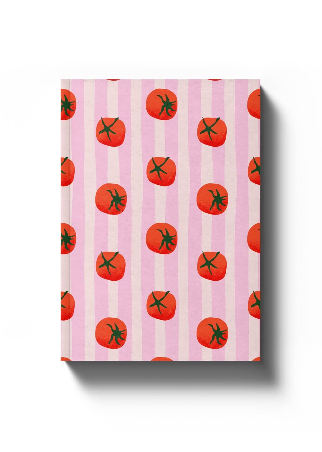 Liniertes Notizbuch mit Softcover – Tomaten