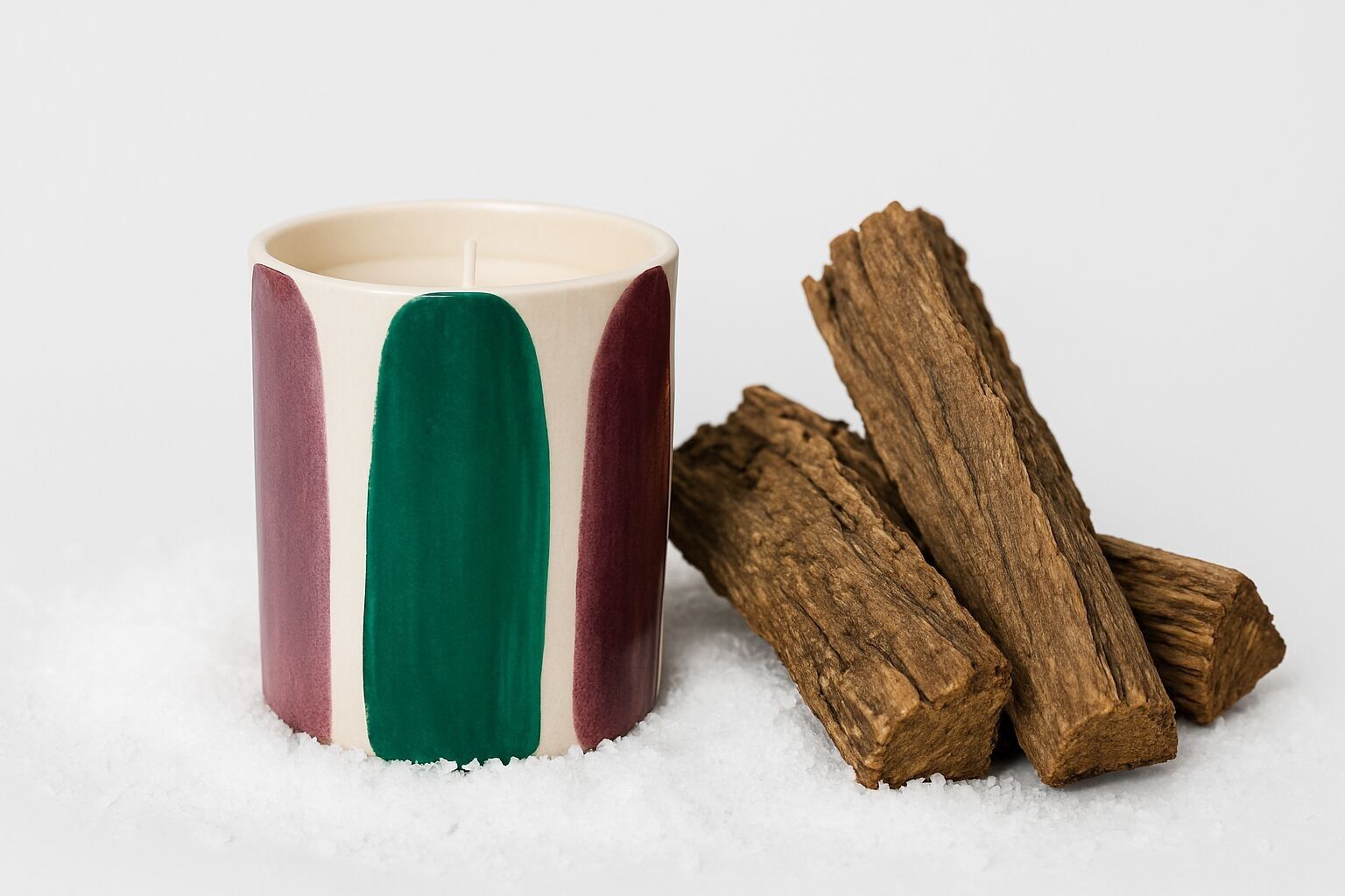 BOUGIE DE NOEL FEU DE CHEMINÉE