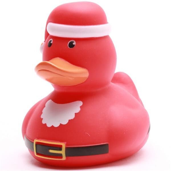 Canard en caoutchouc Père Noël - canard en caoutchouc