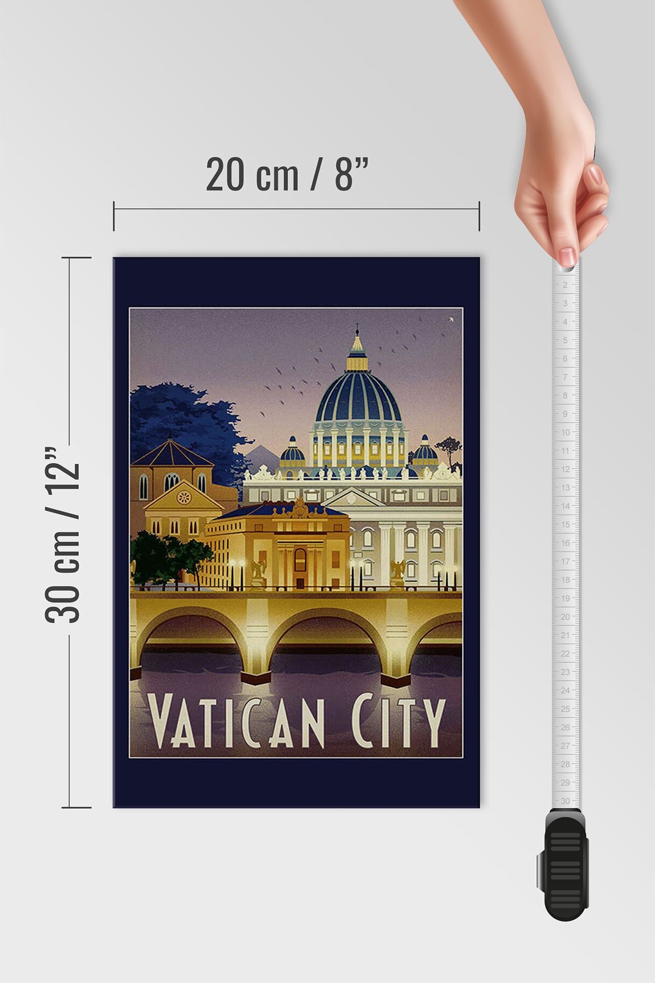 Buy wholesale Wooden sign for travel, 20x30 cm, Vatican City