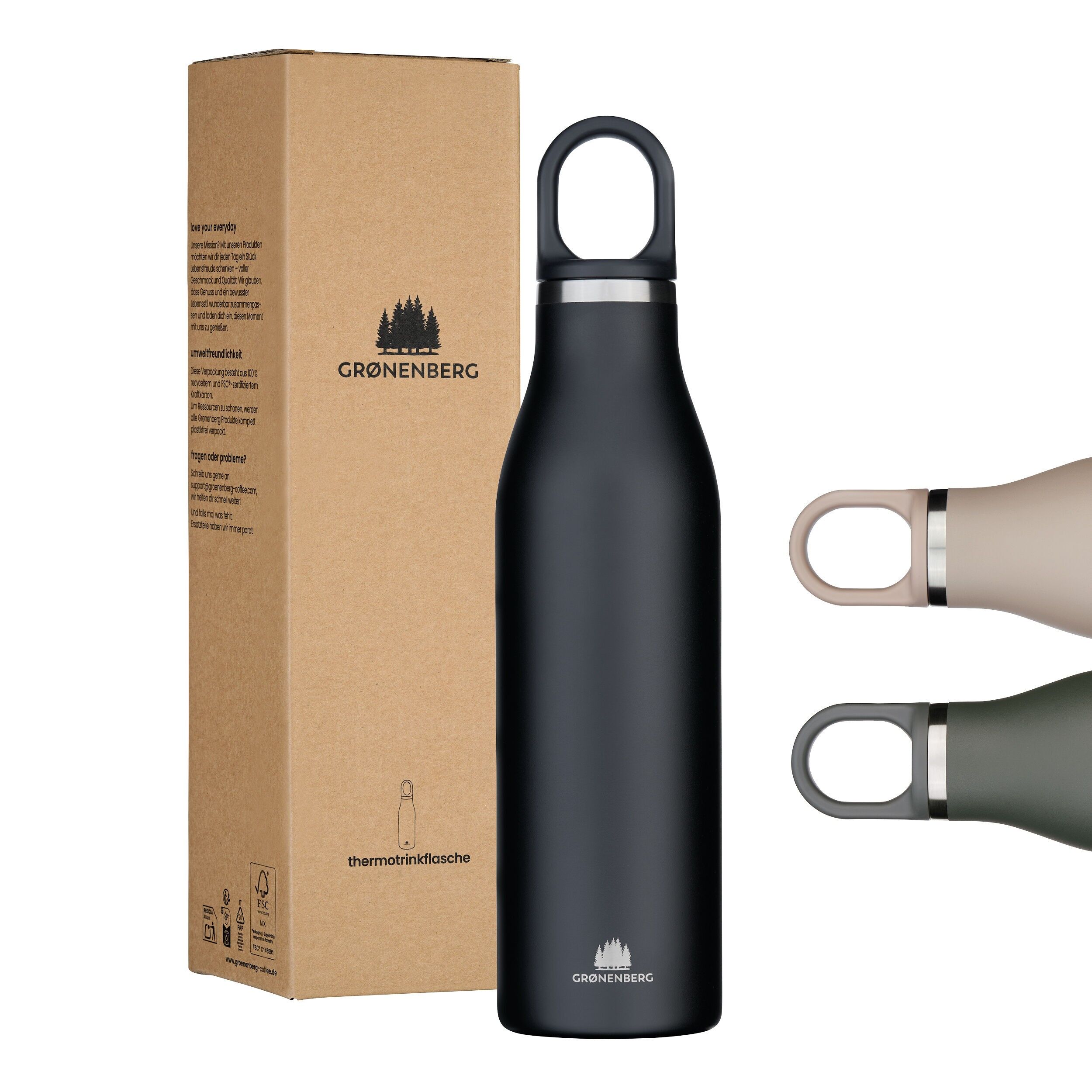 Stainless steel thermal water bottle | 750 ml