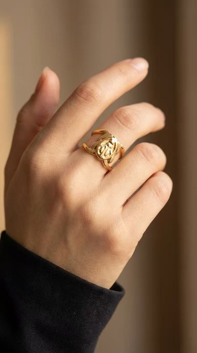 Bague en acier inoxydable 424RX304