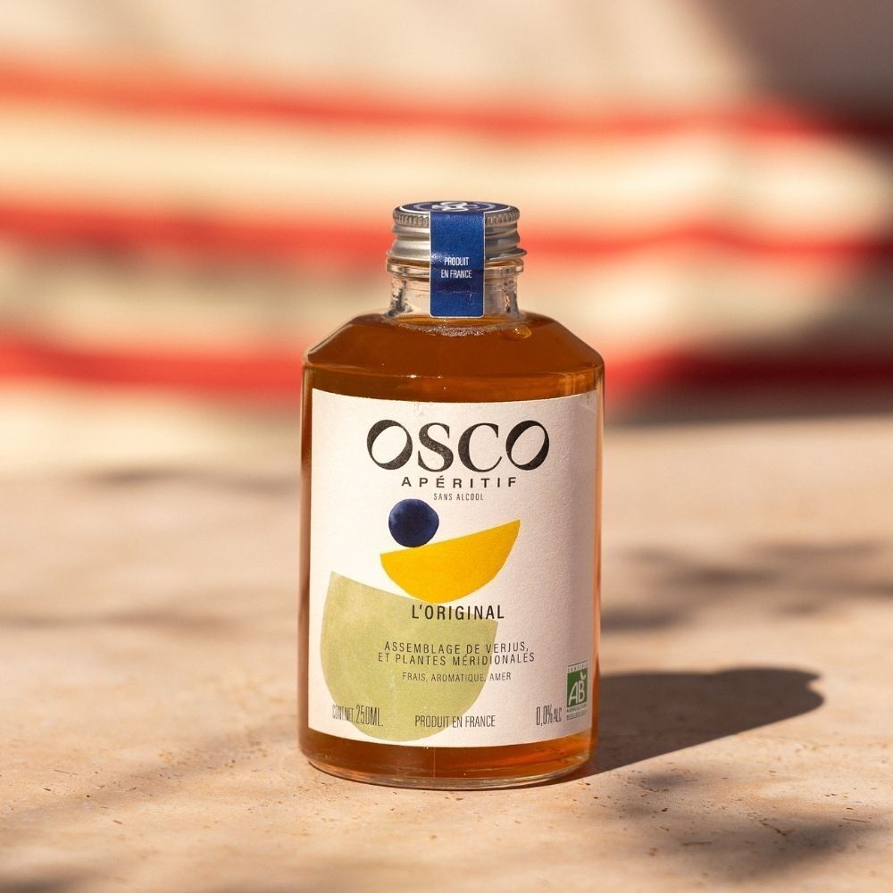 OSCO L'Original BIO 25cl (x6) - Aperitivo analcolico, formato ideale per scoprire il suo gusto aromatico e amarognolo!