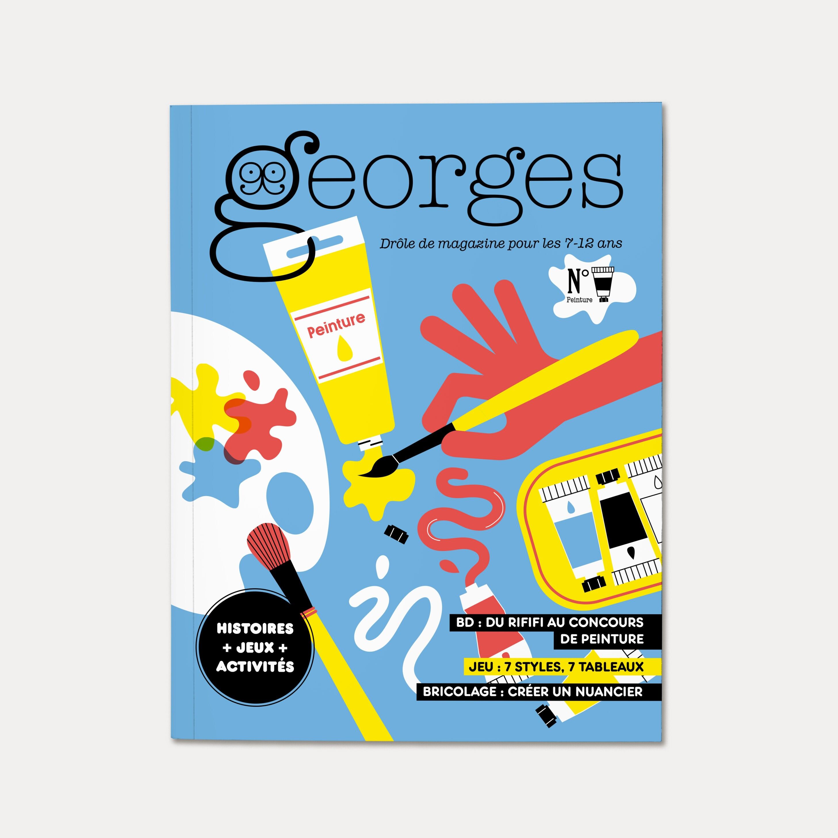 Georges Magazin, Altersgruppe 7-12 Jahre, Ausgabe Malerei Nr.