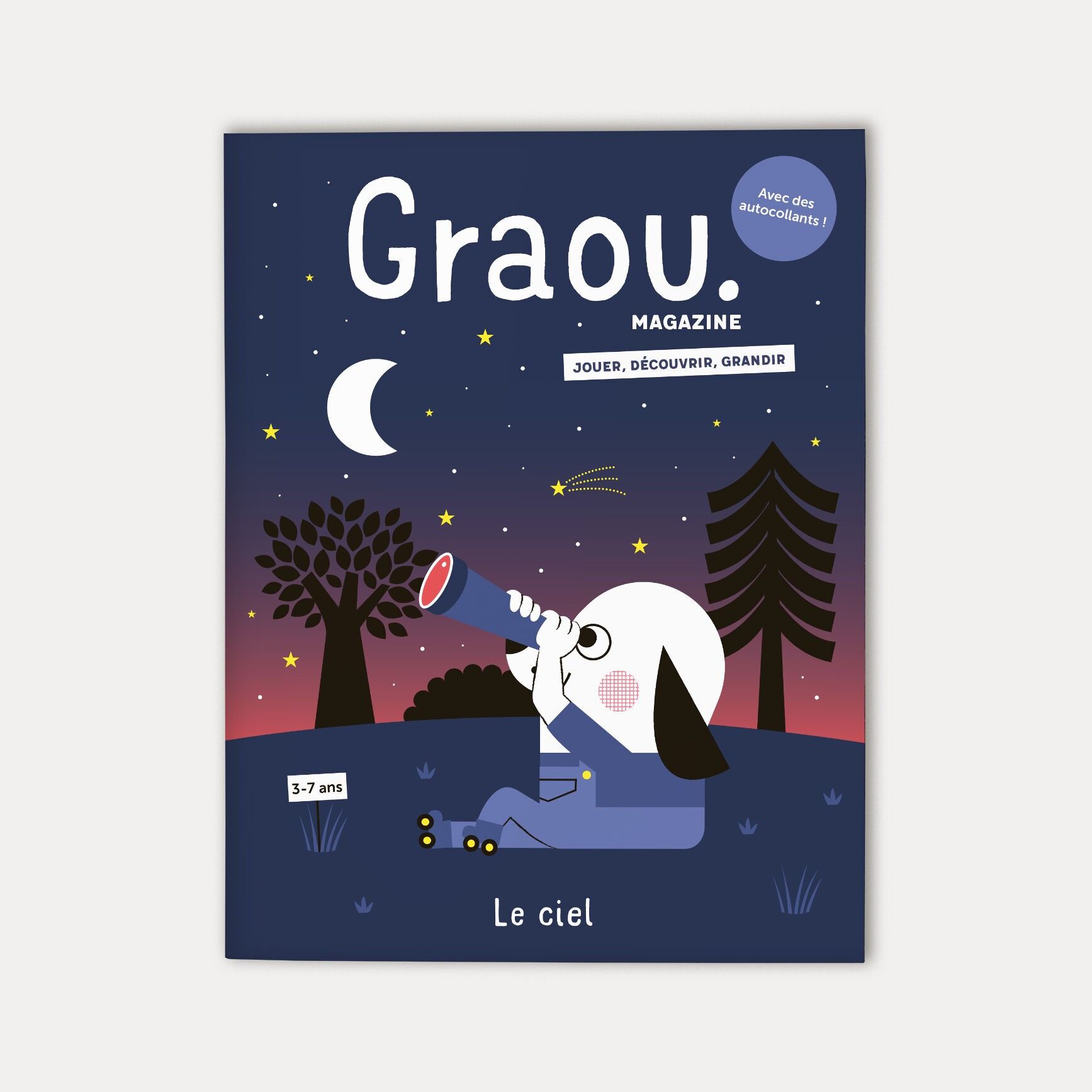 Graou Magazin, 3-7 Jahre, Ausgabe Nr. Der Himmel