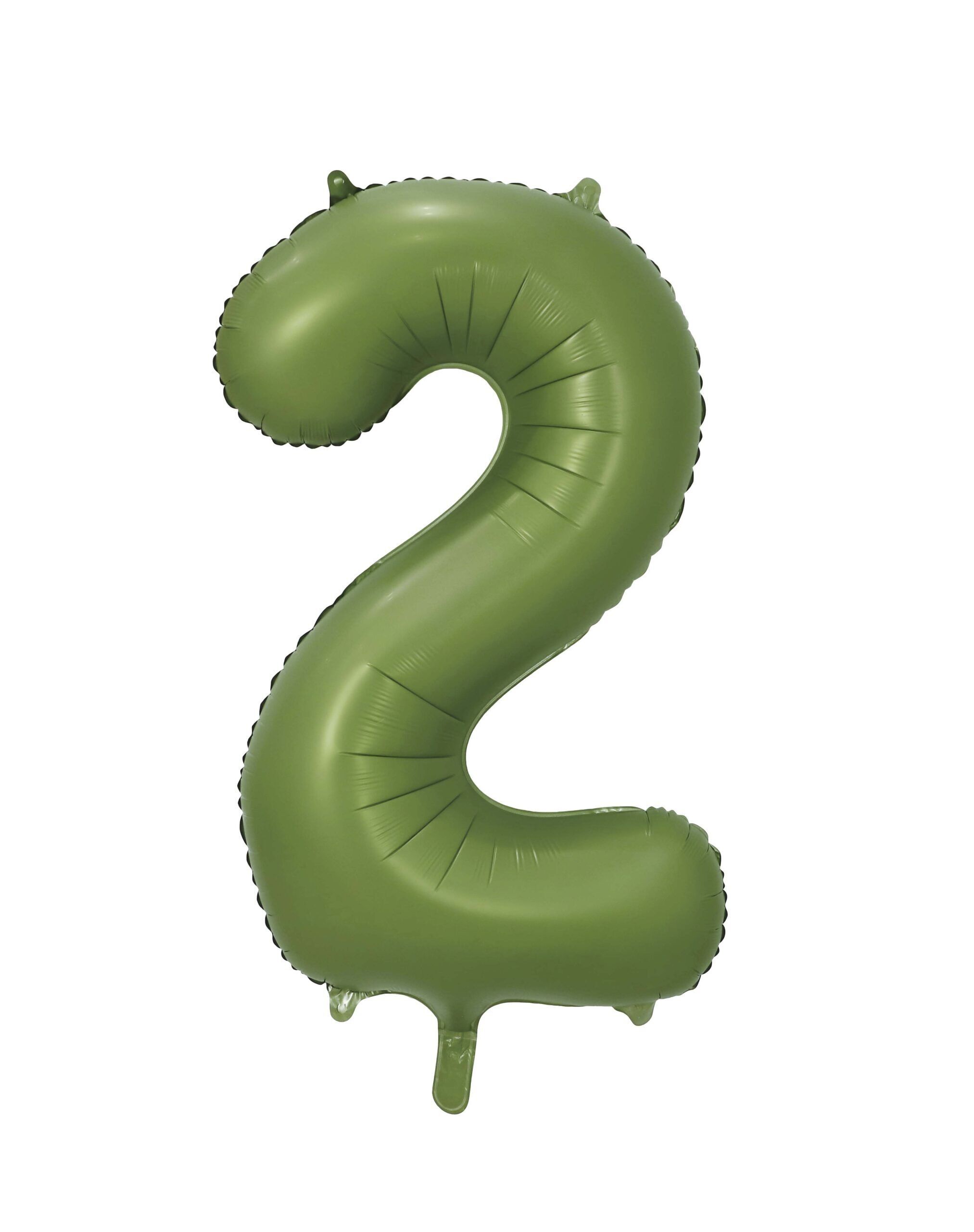 Folienballon 34" Nr.2 olivgrün