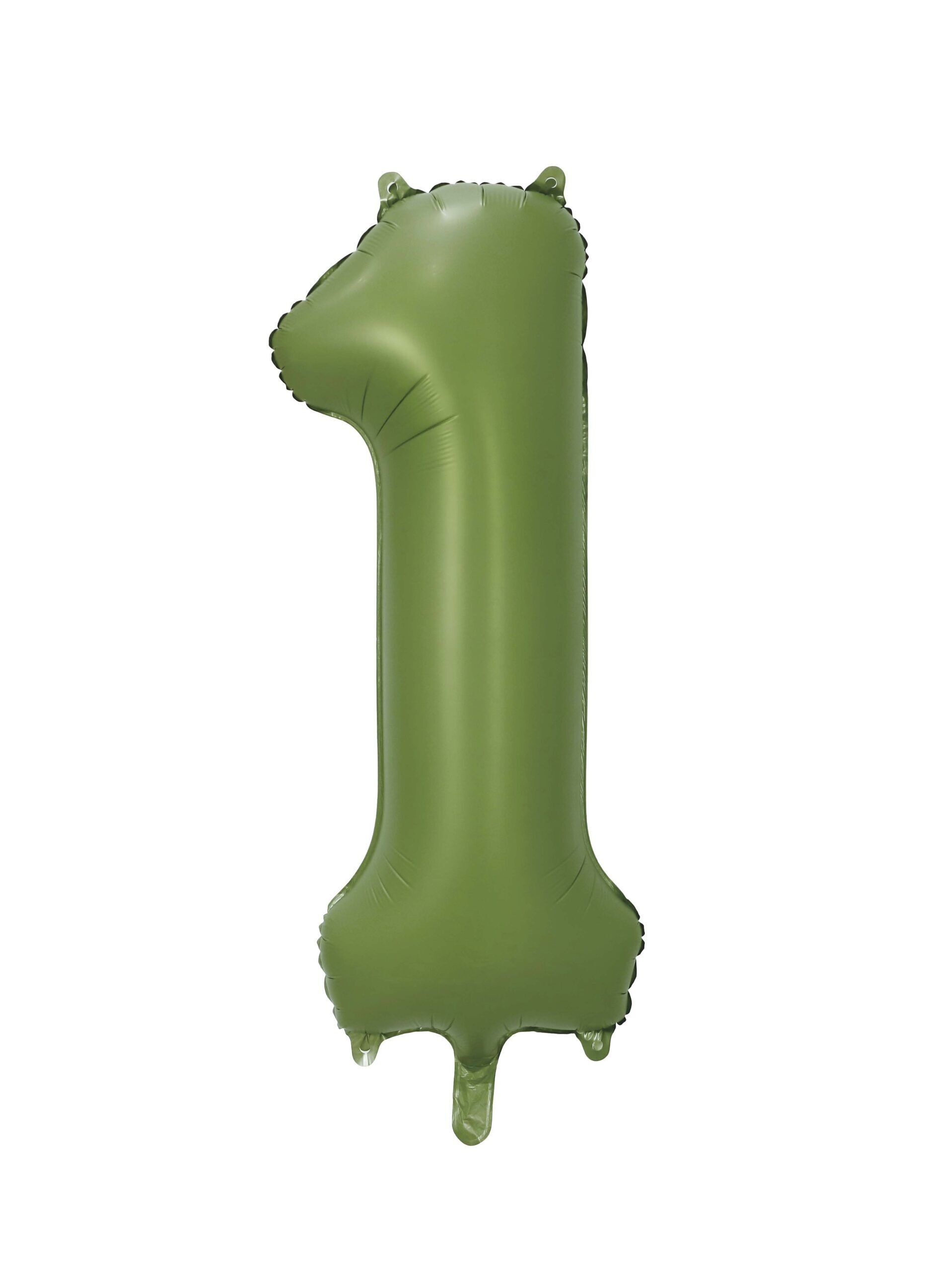 Folienballon 34" Nr.1 olivgrün