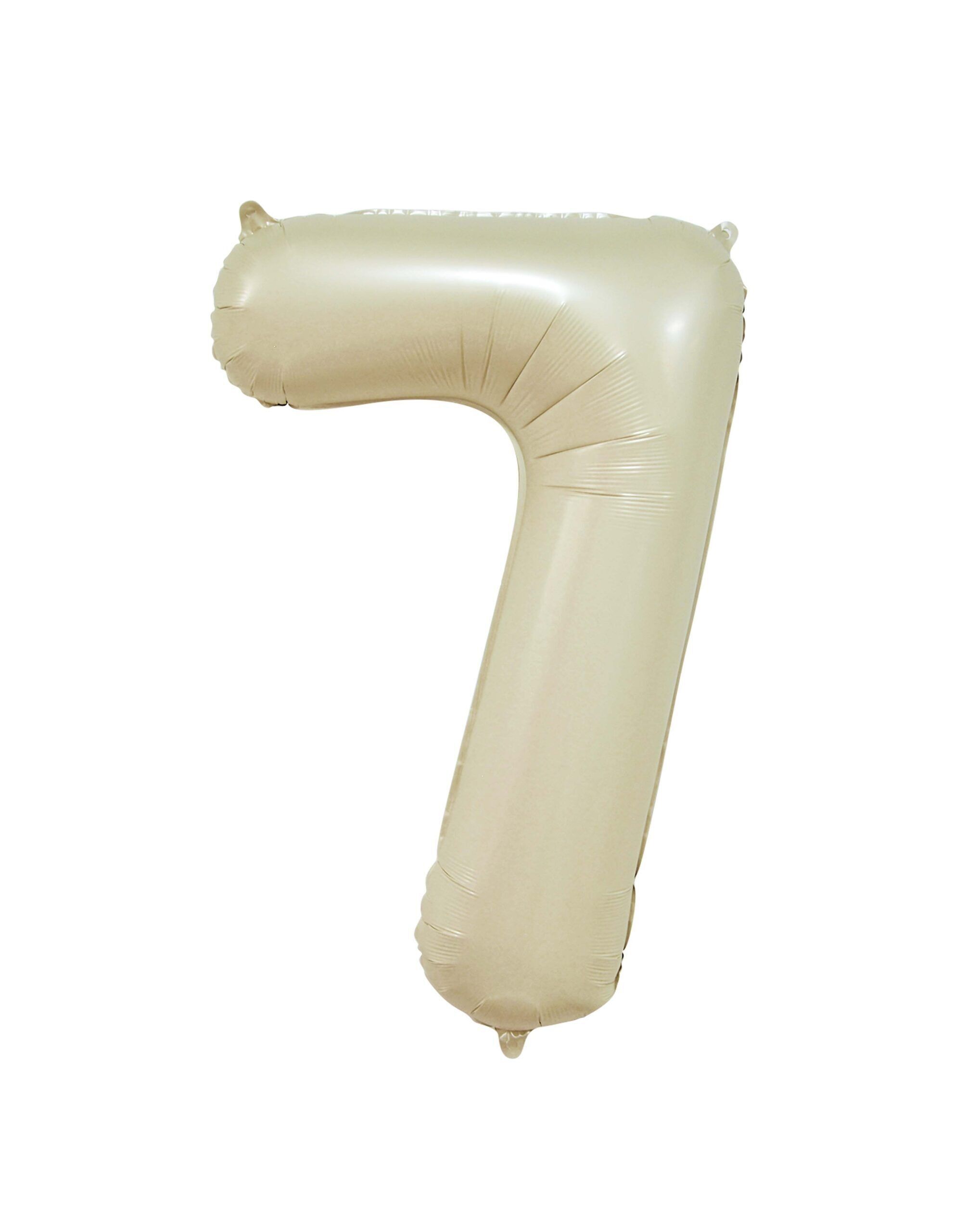 Folienballon 34" Nr.7 Creme