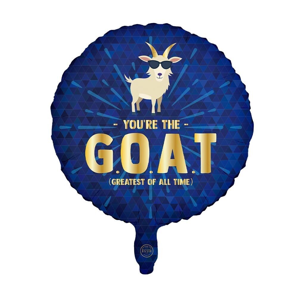 Folienballon, 18 Zoll rund - 'Du bist der Beste'