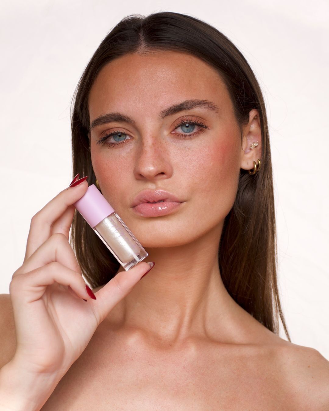 Certified organic lip oil - Icy shade