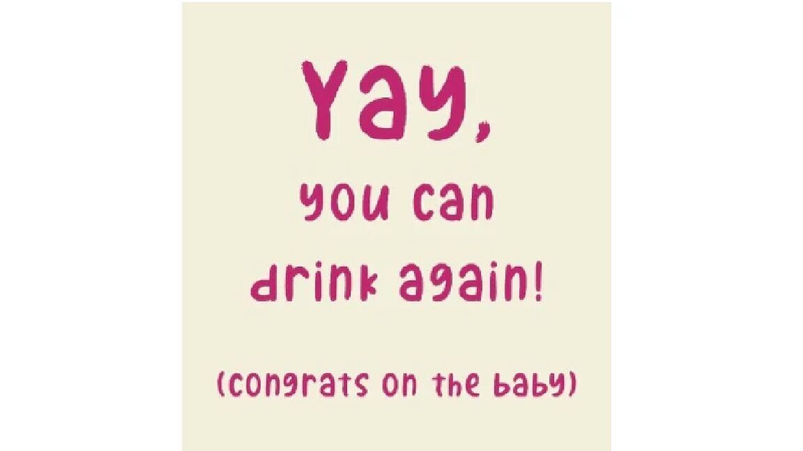 Juhu, du kannst wieder trinken!