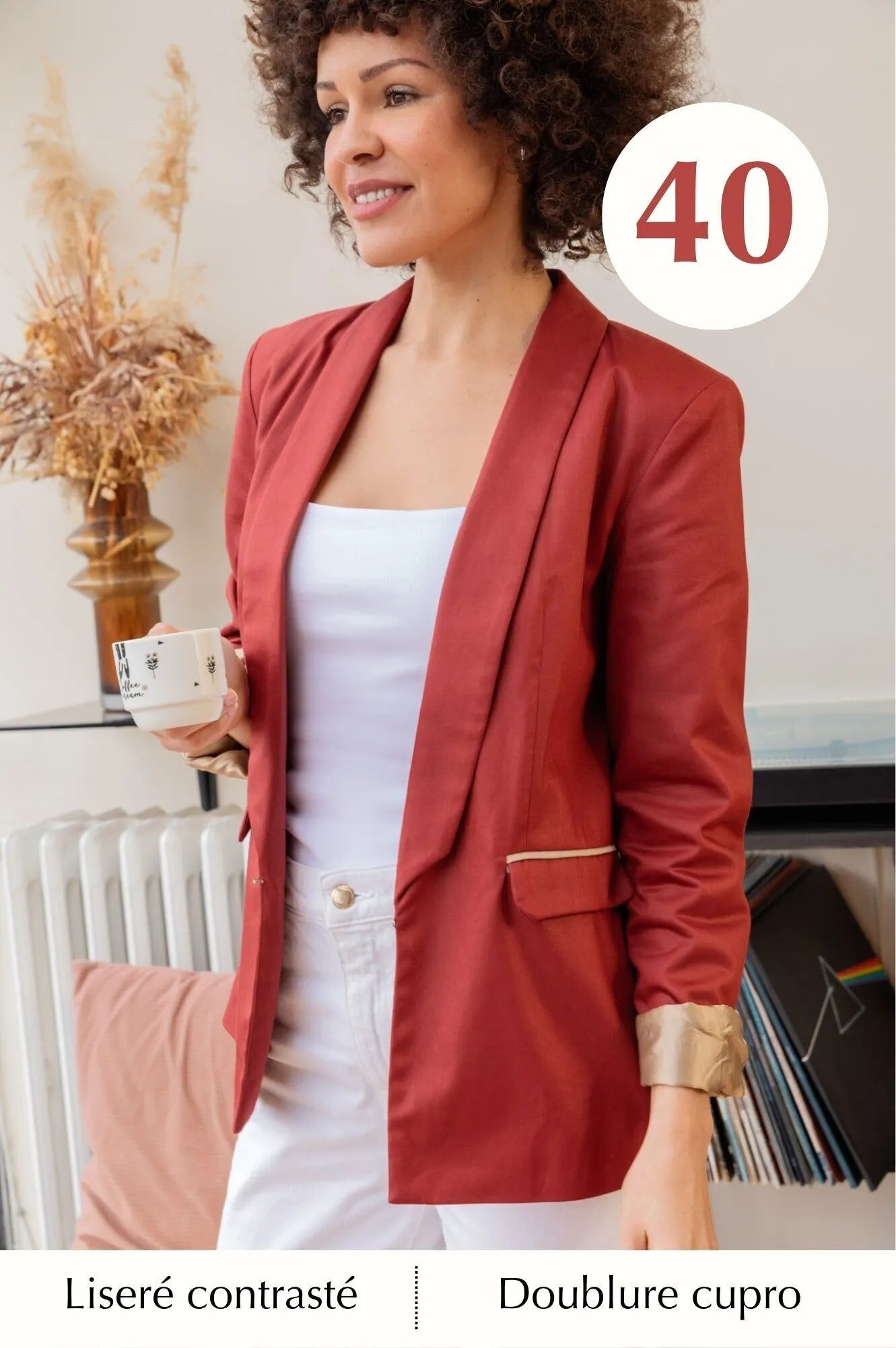 Blazer - Rosso Paprika