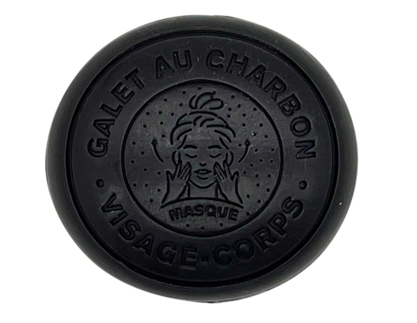 SAVON GALET SOIN 110g - CHARBON NOIR