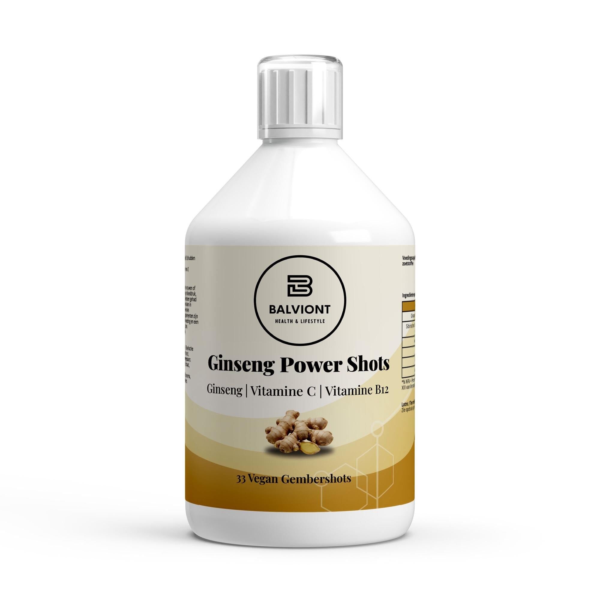 Ginseng Power Plus+ - 50 Shots - 500ml