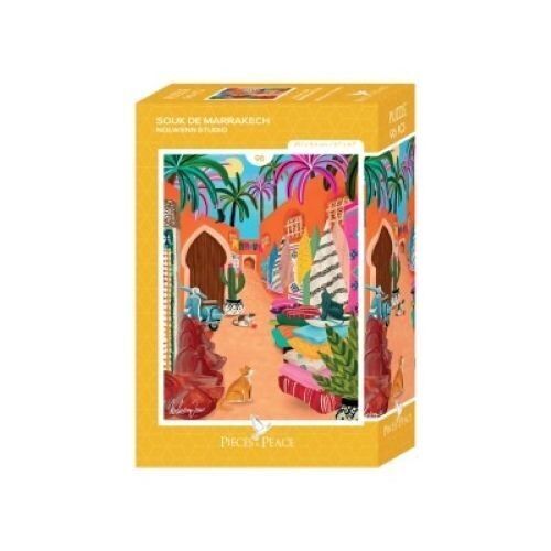 Mini puzzle da 96 pezzi - Souk di Marrakech