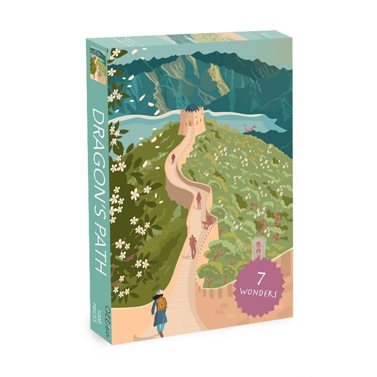 La Grande Muraille de Chine: Le Chemin du Dragon - Casse-têtes Olleo