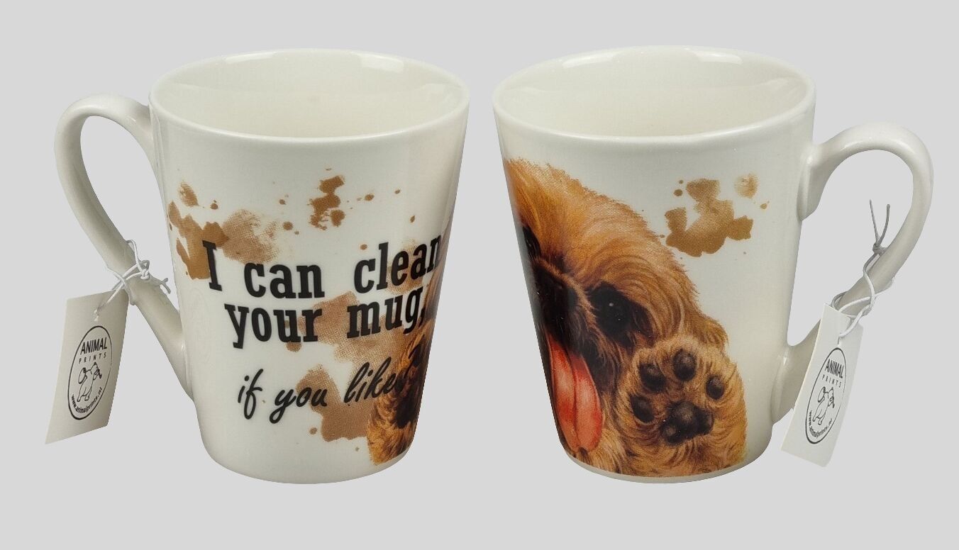 Mug « Je peux nettoyer ton Mug » - Chien - Nouvelle collection