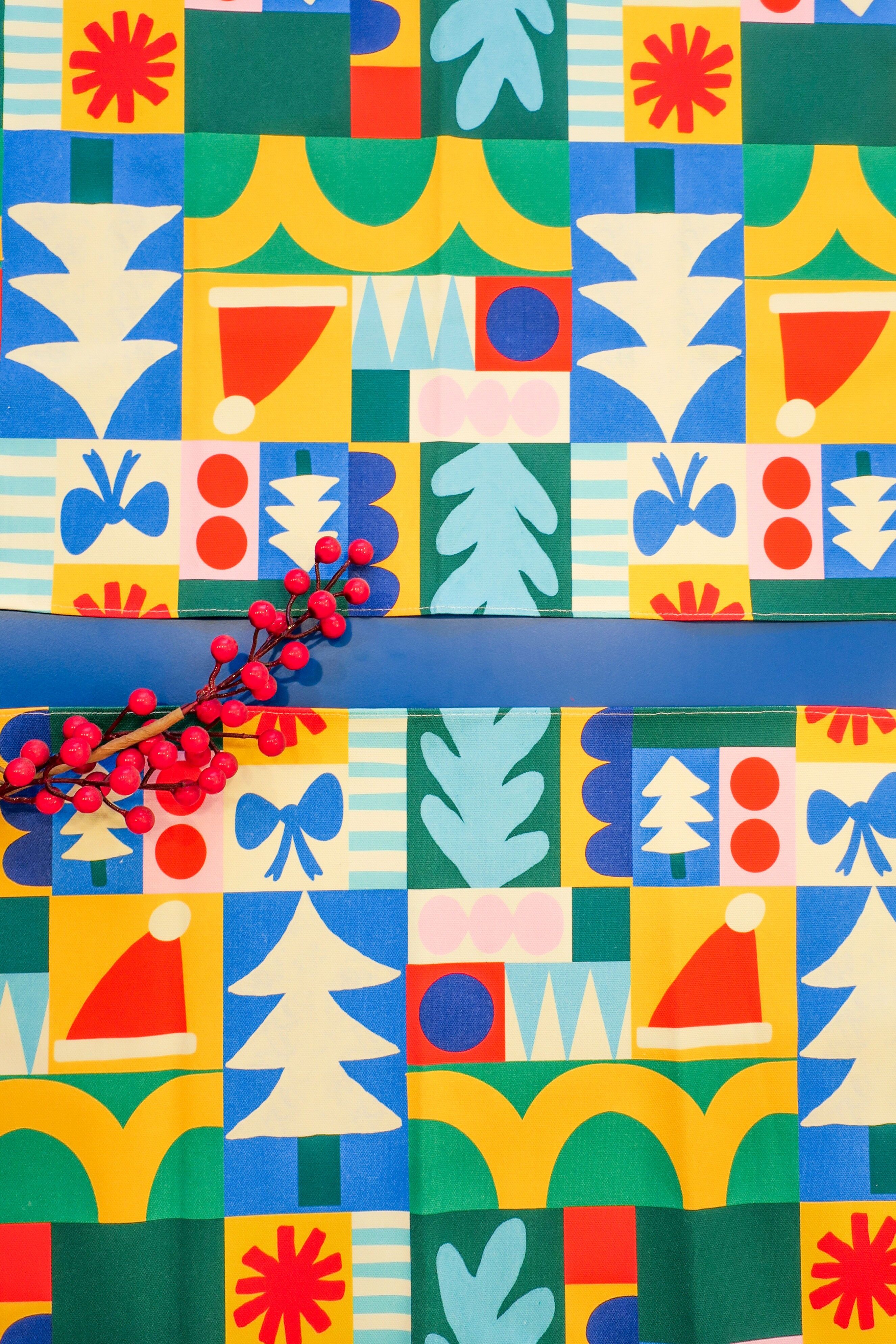 Placemats Geometric Christmas