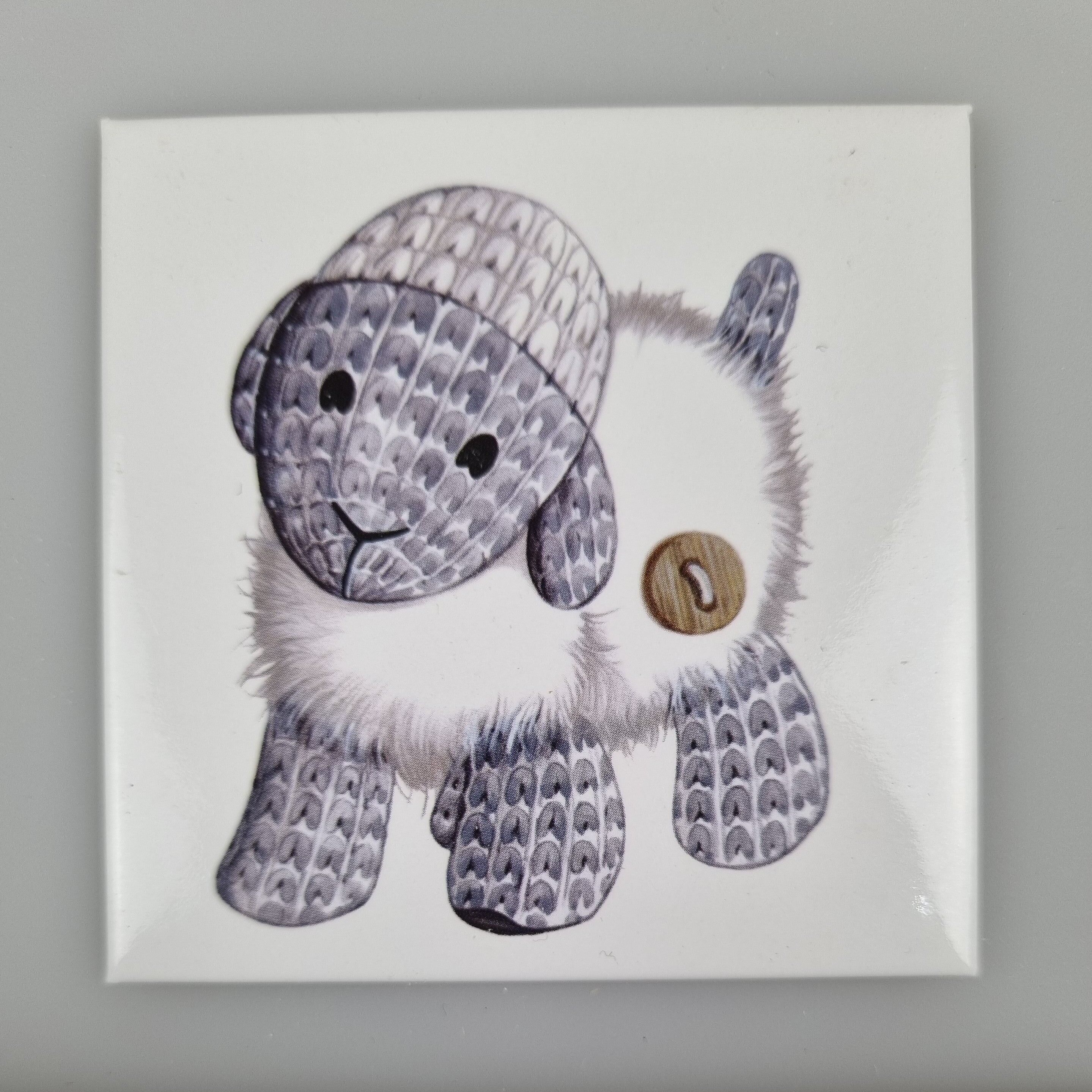 Aimant pour réfrigérateur - Collection Ineya - Mouton