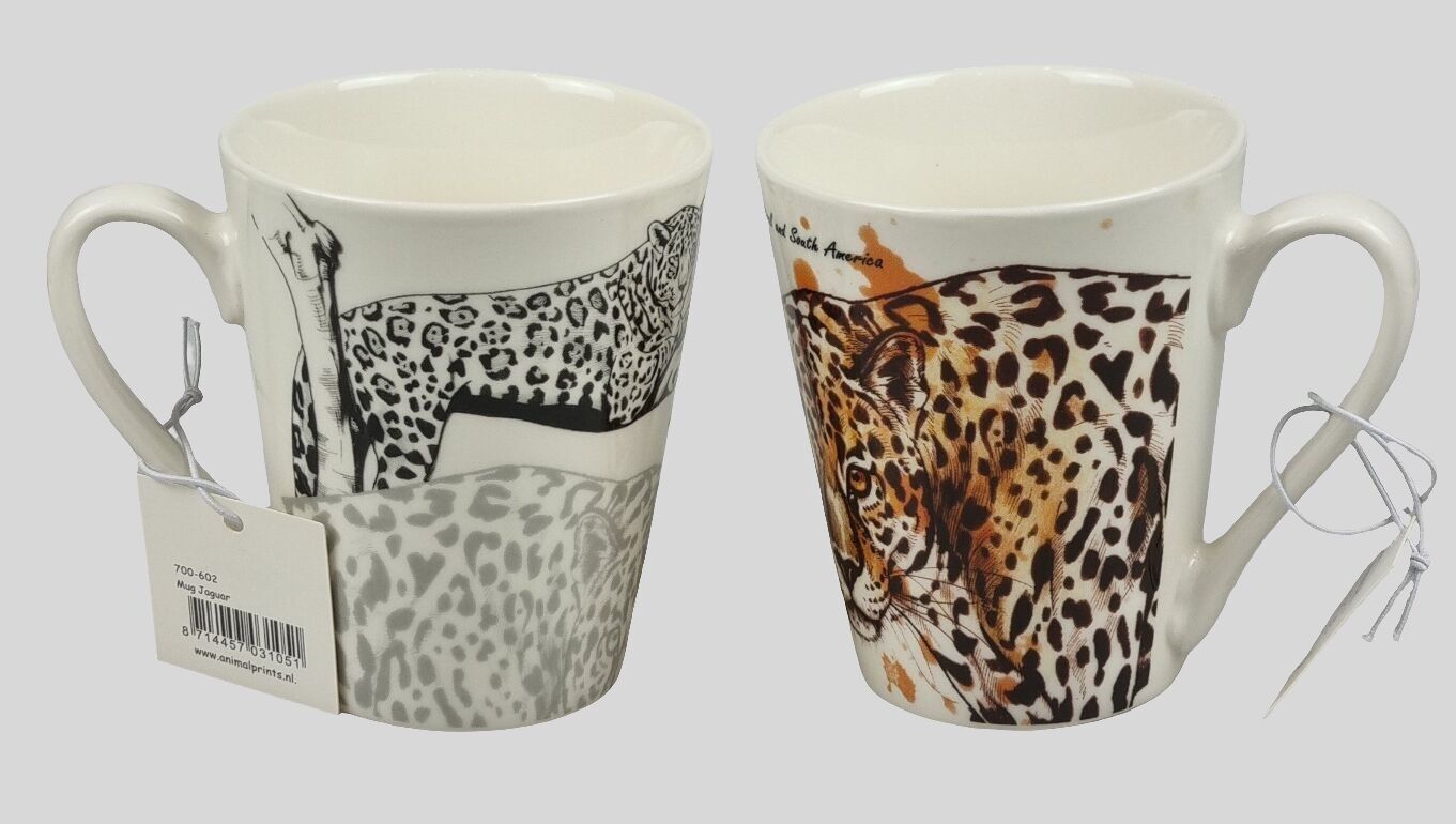 Collection de tasses Faune - Jaguar
