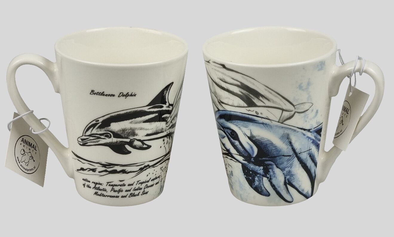 Collection de tasses Faune - Dauphin