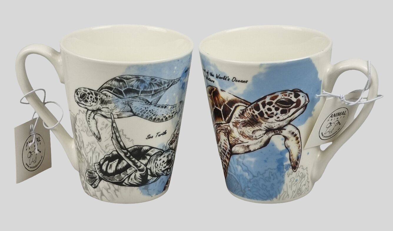 Collection de tasses Faune Sauvage - Tortue marine