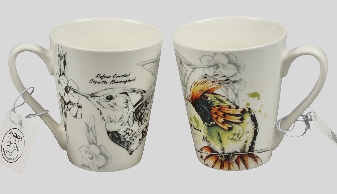 Collection de tasses Faune - Colibri