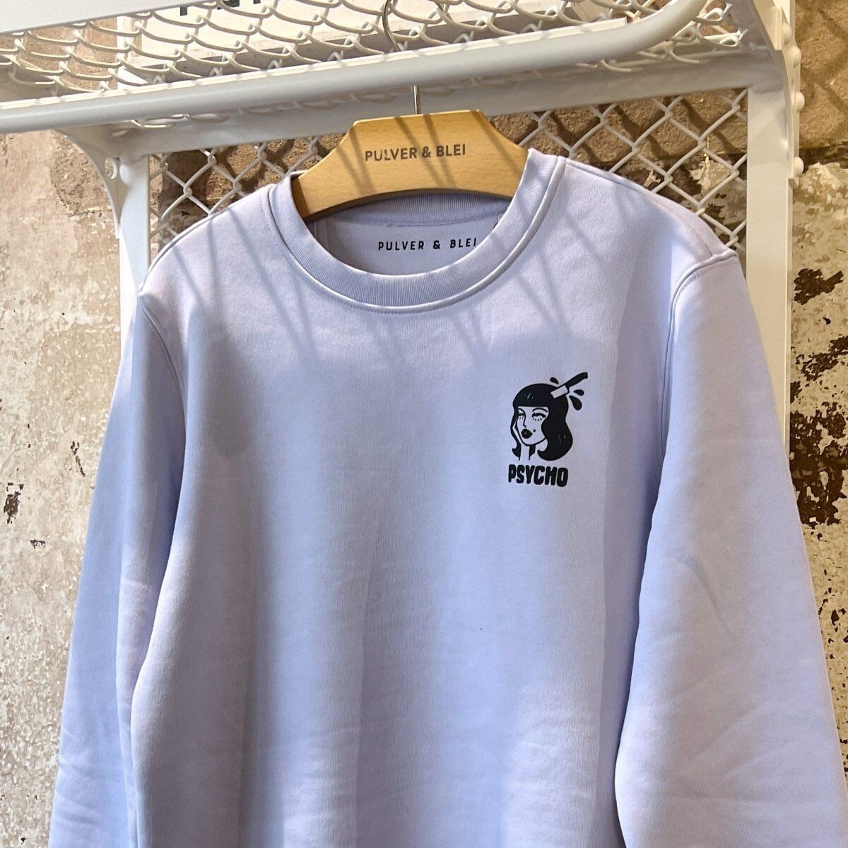 Sudadera Psycho - Pastel pálido