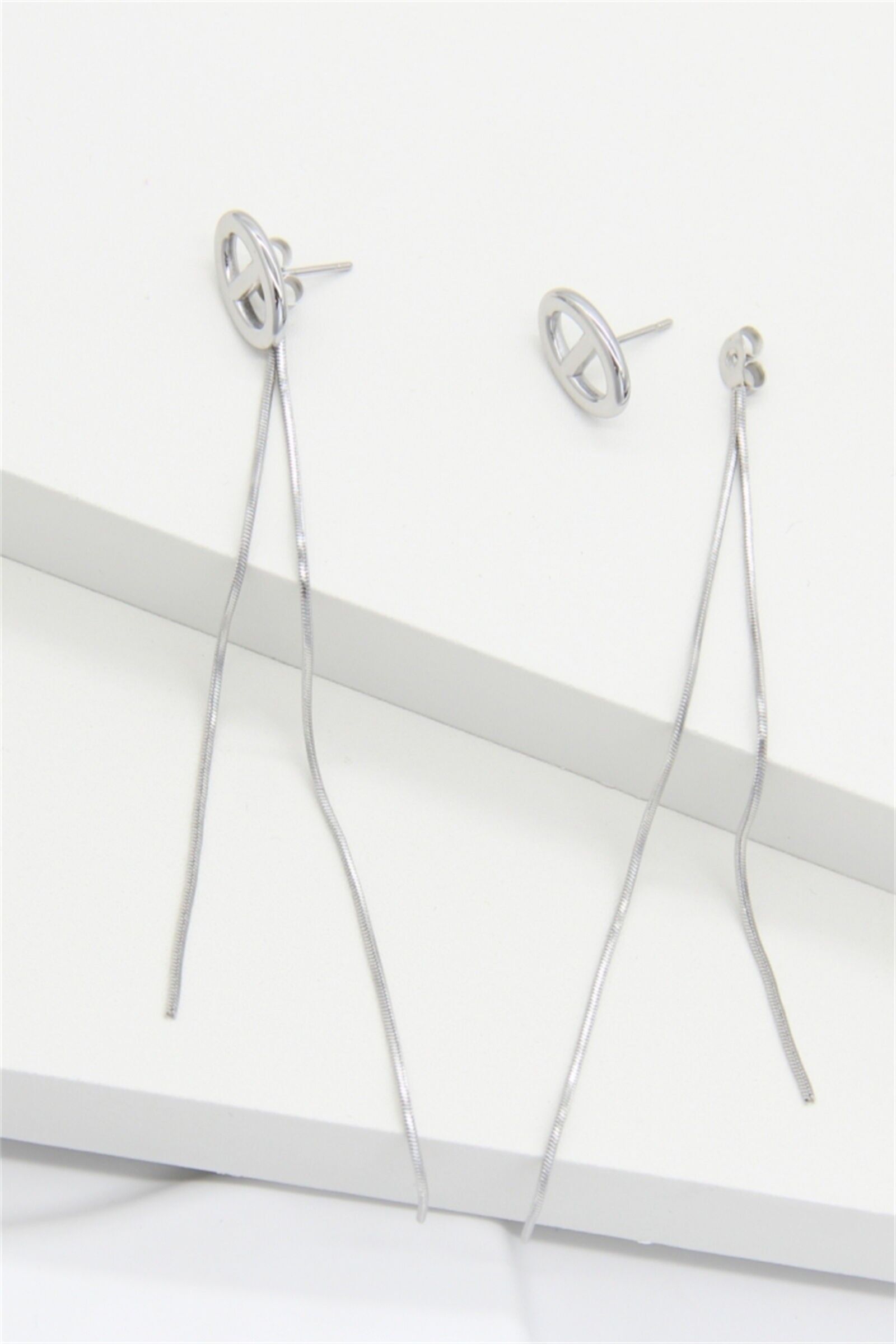 Marine Loop Ohrringe – Schicker und zeitloser Edelstahl