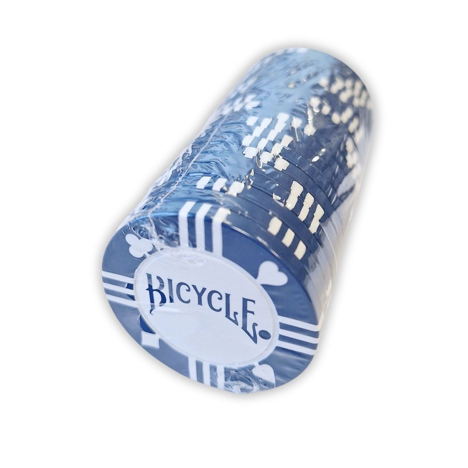 Fiches da poker 20 pezzi.Bicicletta (blu)