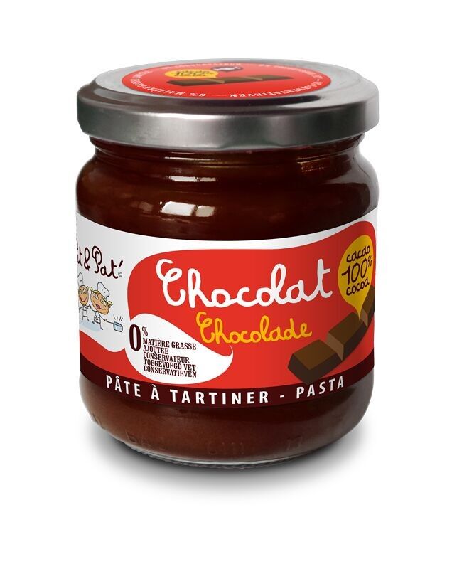 Crema spalmabile al cioccolato - 100% cacao 220g