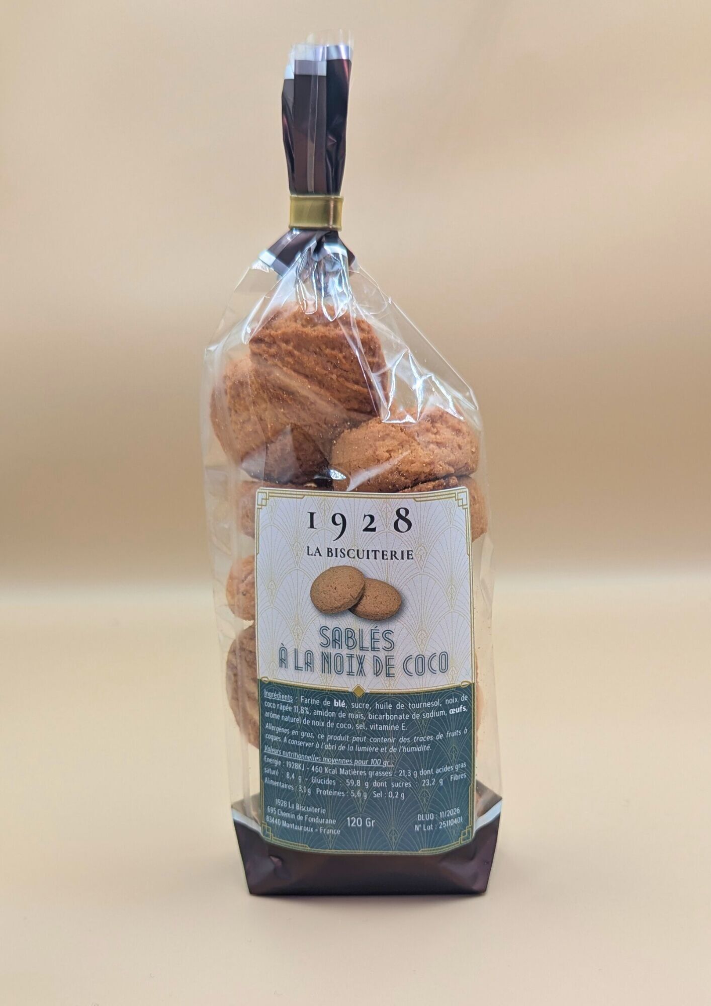 SABLE A LA NOIX DE COCO