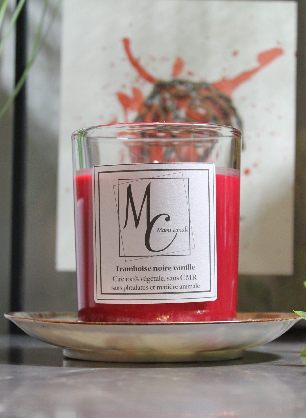 Framboise noire vanille