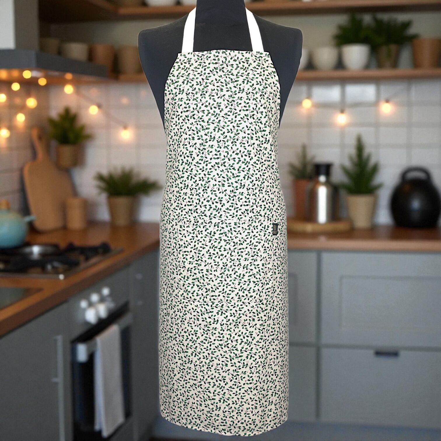 Kitchen apron, "Holly"