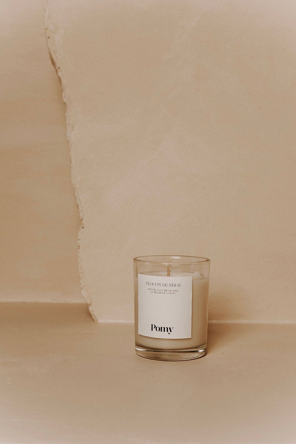 Duftkerze im Glas: Snowflake